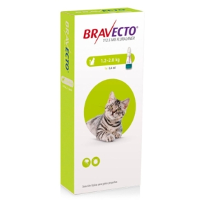 Bravecto gatos (1.2 - 2.8 kg) - 0.4 ml.