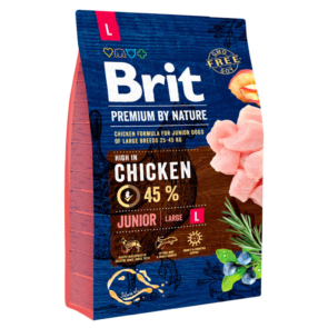 Brit Premium by Nature Junior Large - 15 kg.