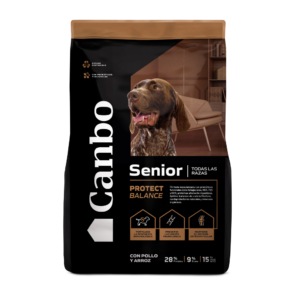 Canbo Senior Protect Balance Todas las Razas con Pollo y Arroz - 15 kg.