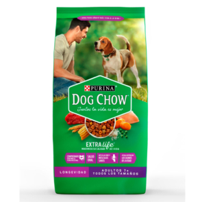 Dog Chow Longevidad Adultos Todos los Tamaños - 8 kg.