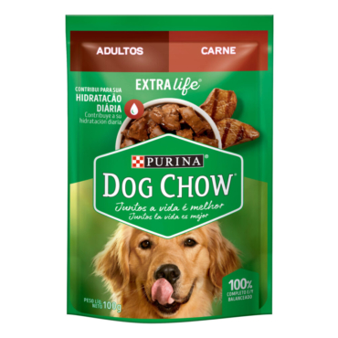 Dog Chow Adulto de Carne - sachet 100 gr.