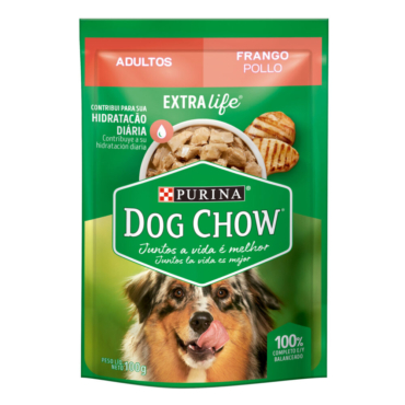 Dog Chow Adulto de Pollo - Sachet 100 gr.