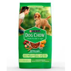 Dog Chow Cachorros Medianos y Grandes - 22.70 kg.