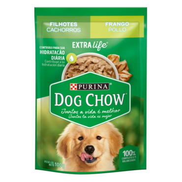 Dog Chow Cachorro de pollo - sachet 100 gr.