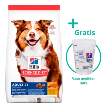 Hills Canino Adult 7 + + Vaso