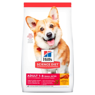 Hills SD Canine Adult 1-6 Small Bites Chicken & Barley Recipe - 6.8 kg.