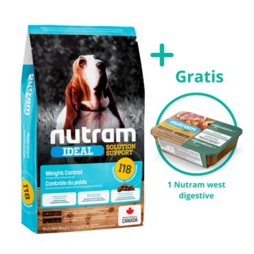 Nutram I18 + wet food