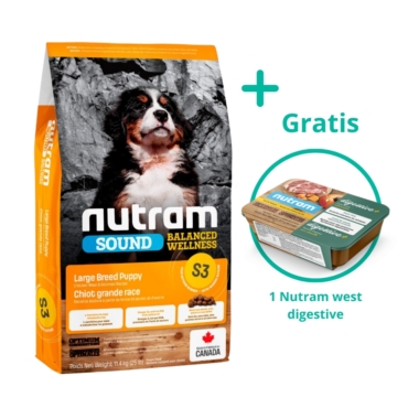 Nutram S3 + wet food