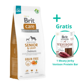 Brit Care Senior & Light Salmon + snack