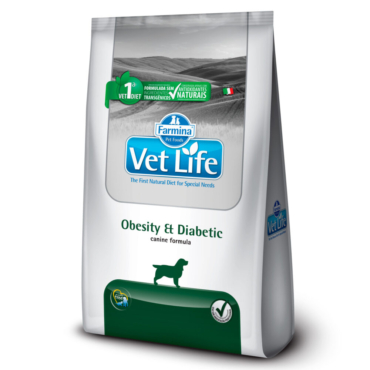 Vet Life Obesity & Diabetic Canine - 10.1 kg.