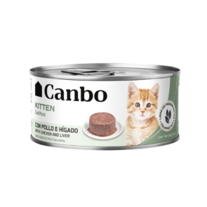 Canbo Gatitos con Pollo e Hígado - lata 85 gr