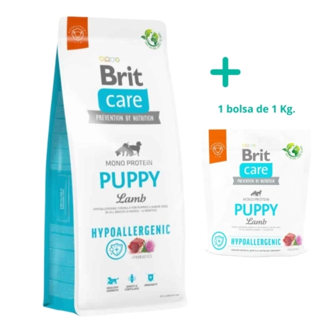 Combo Brit Care Puppy Lamb